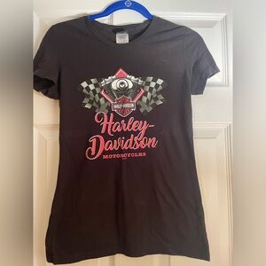 Small Harley tshirt.